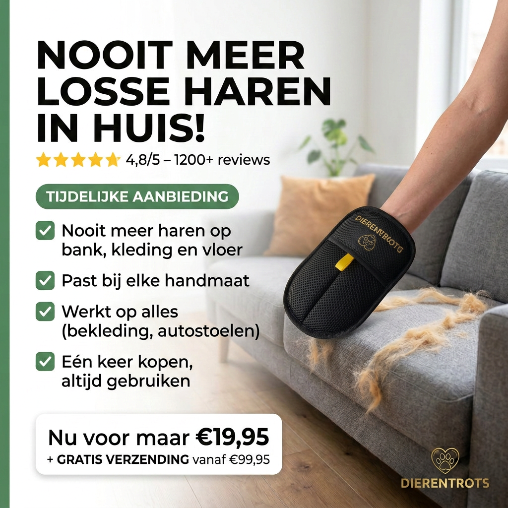 De Magische Borstel Magische haarborstel | Nooit meer losse haren in huis!
