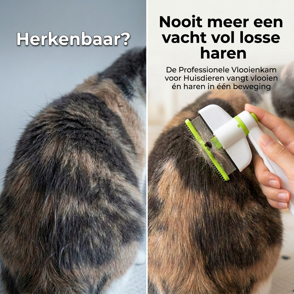 Professionele Vlooienkam voor Huisdieren