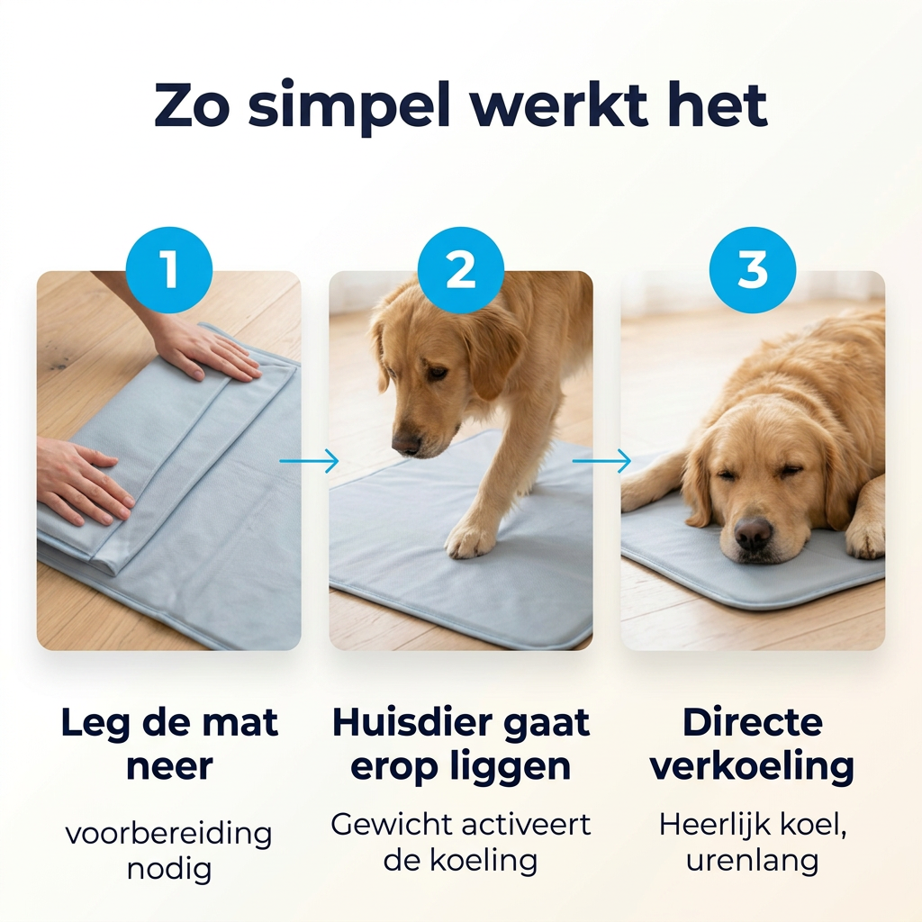 Zelfkoelende Ligmat voor Huisdieren