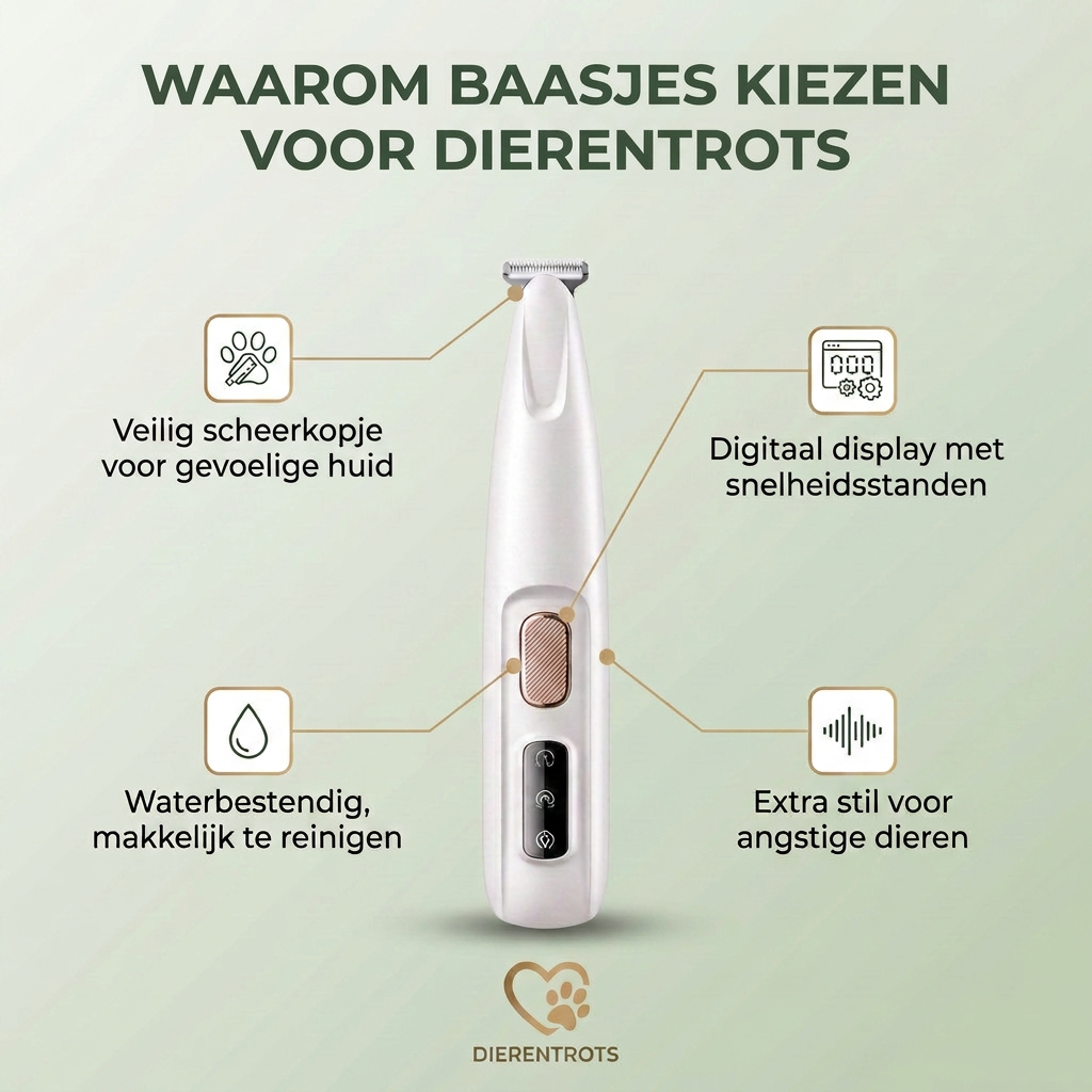 Professionele Trimmer voor Huisdieren