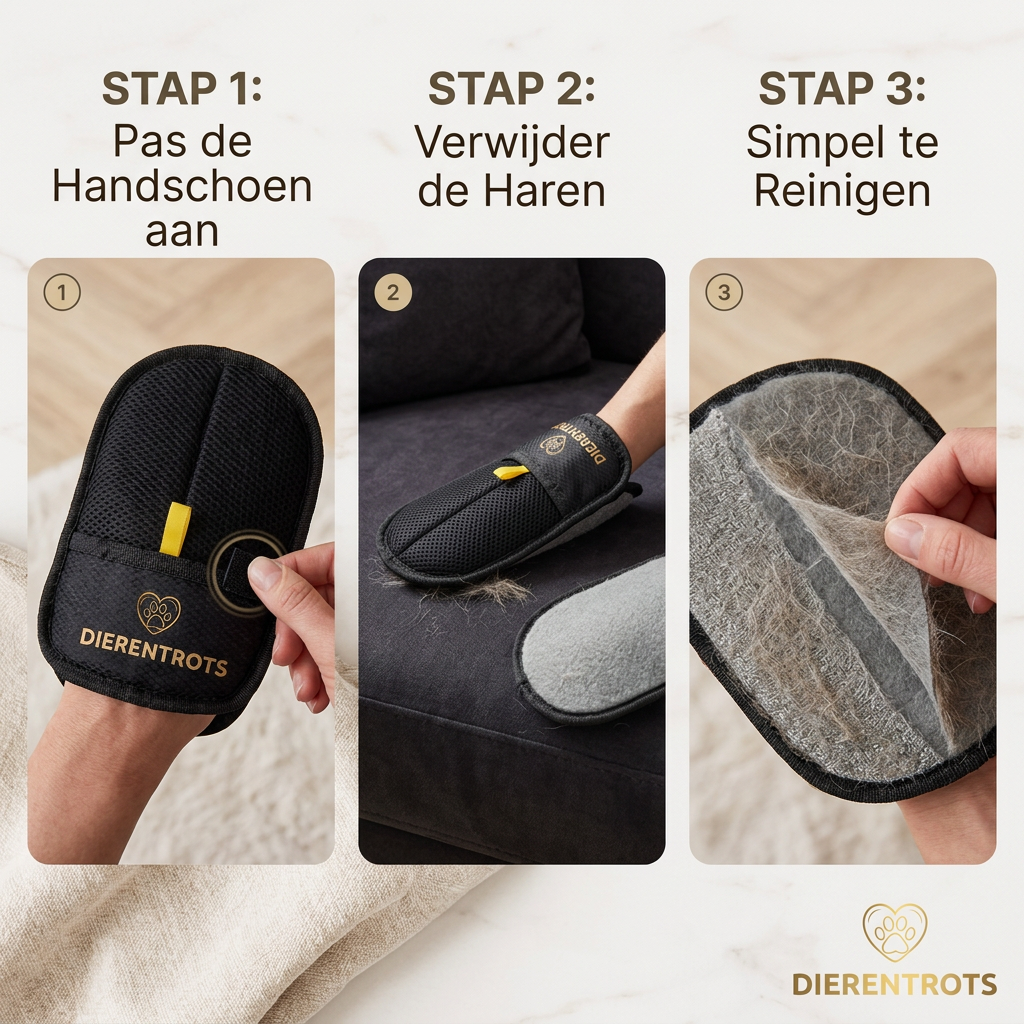 De Magische Borstel Magische haarborstel | Nooit meer losse haren in huis!