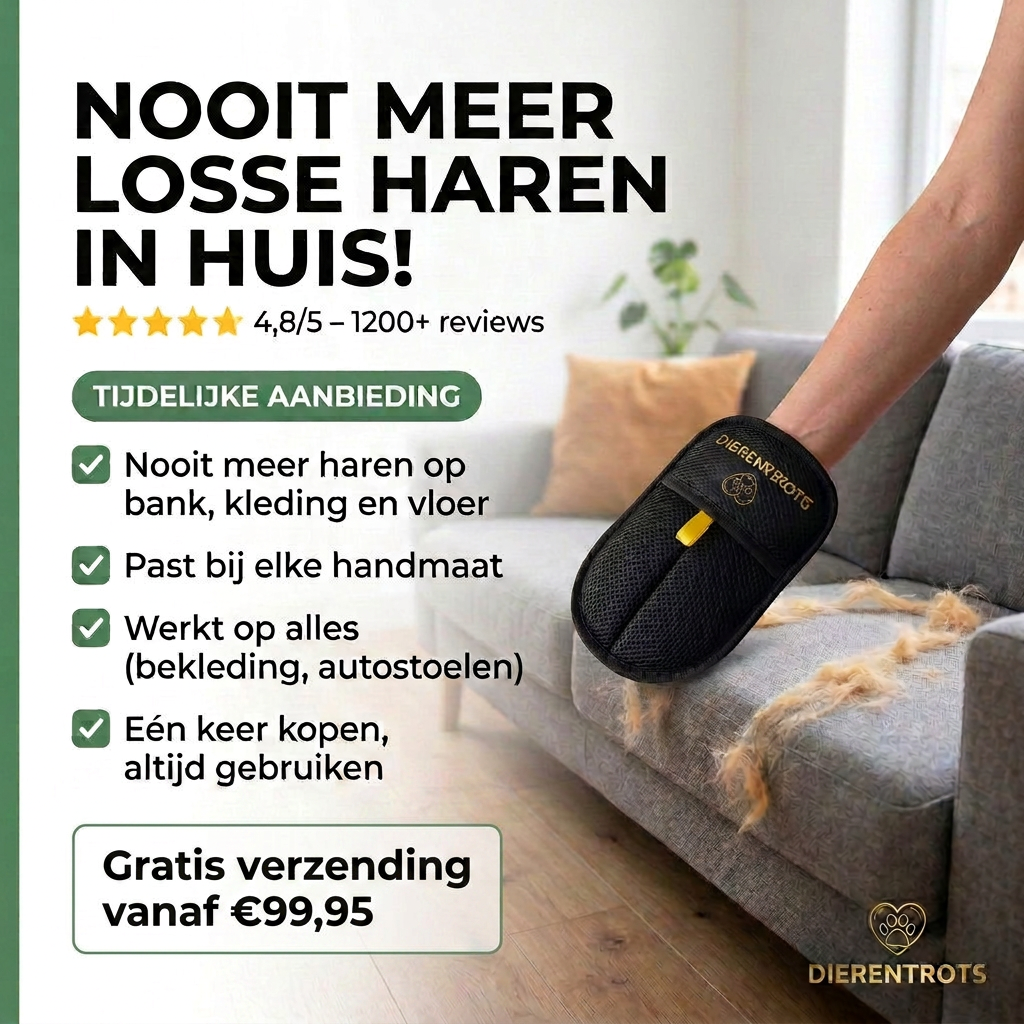 De Magische Borstel Magische haarborstel | Nooit meer losse haren in huis!